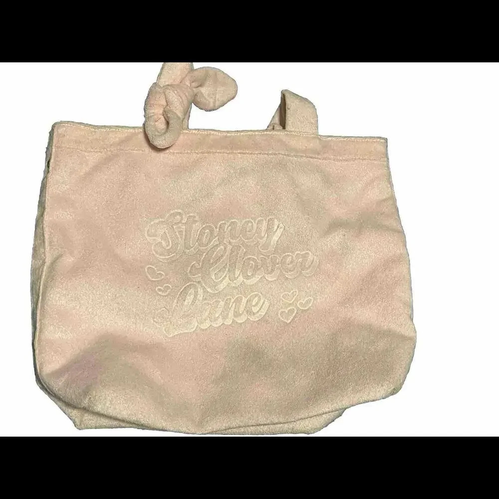 Stoney Clover Lane x‎ Target Large Tote Bag Powder Pink Preppy Y2K